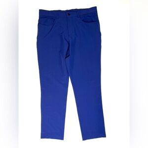 Panama Jack men’s Commuter Pants size 36x30 blue 4 way stretch Golf performance